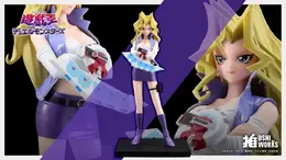 「遊戯王」スタイル抜群の決闘者「孔雀 舞」フィギュアが予約受付開始!デュエルディスクを装着し、凛々しい立ち姿を立体化