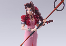 『FF7』エアリスを“原点の懐かしい姿”で再現！可動フィギュア「BRING ARTS ミスリルロッドVer.」予約開始