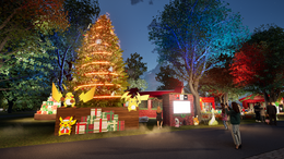 ピカチュウら、でんきタイプがお出迎え!「横浜赤レンガ倉庫」の『ポケモン』ブースが見所満載ーミアレシティをイメージした装飾も素敵