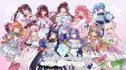 「ホロライブ」東京駅でポップアップショップ開催決定―参加タレント11名の特別描き下ろしイラスト等身大パネルも！