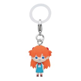 「エヴァ」制服姿のレイ、アスカたちを可愛くデフォルメ！ほのぼのとした表情がチャーミングなガシャポンめじるしアクセサリー全5種