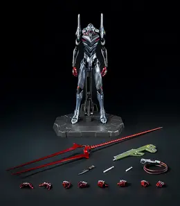 劇場版「ヱヴァ」より、謎の多い機体「エヴァンゲリオン4号機」が設定資料をもとに可動フィギュア化！ロンギヌスの槍ほか多数のオプションが付属