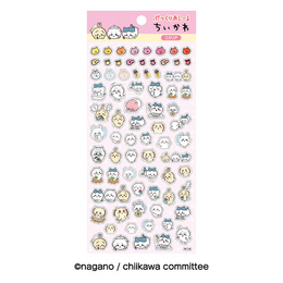 あみあみが「ちいかわ」シール6種の再販予約受付中！人気のキラキラでぷっくりした“立体シール”もラインナップ