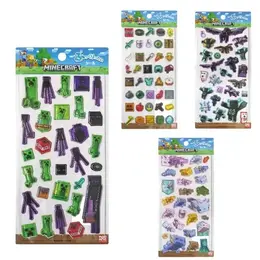 『マインクラフト』ぷっくり&透け感のあるシールが予約受付中!クリーパー&エンダーマンや、お馴染みのアイテムを取りそろえたモチーフなど全4種