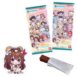「ホロライブ」ステッカー付チョコクランチ第2弾の全デザイン解禁!兎田ぺこら、天音かなたら31名が動物イメージのミニキャラで登場