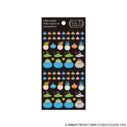 『ドラクエ』ドット絵やモンスターのシールが追加生産！ “ぷっくり”立体デザインのスライムも可愛い