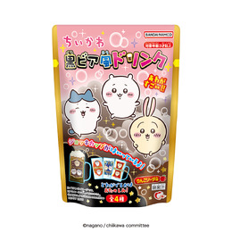 「ちいかわ」ジョッキカップで乾杯！黒ビア風のしゅわもこドリンク作成キットが4月27日発売、カップデザインは全4種