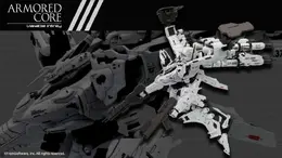 『アーマード・コア』より「ラインアーク ホワイト・グリント&V.O.Bセット」が再生産!塗装しやすい通常成型色に変更