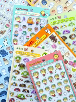 「ボンボンドロップシール」新作「コジコジ」がオンライン販売!5月25日12時より注文開始