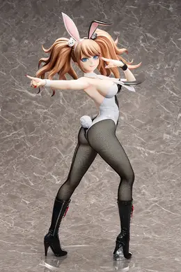 抱えるほどデカいビッグサイズバニー！『ダンガンロンパ』より「江ノ島盾子」1/3スケールフィギュアが予約受付中、おへそと足元は布製網タイツ