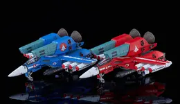 「超時空要塞マクロス」銀河最強夫婦が搭乗する「VF-1Jファイターバルキリー」をセットでプラモ化！大気圏外仕様パイロットスーツフィギュアなど付属