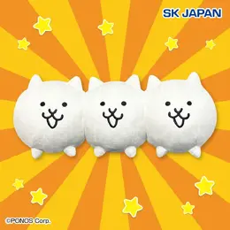 手をかざすと実際に飛ぶ!『にゃんこ大戦争』より「ネコノトリぷかぷかヘリ」と「ネコぎゅうぎゅう」ぬいぐるみがプライズとして順次展開