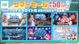 ホロライブ二次創作ゲームが、最大50%OFF！スイッチ/Steamでサマーセール開催