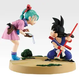 「ドラゴンボール」新作一番くじが懐かしさ全開！牛魔王の車で飛び回るウーロンたちや、ブルマと悟空の出会いのシーンを立体化