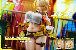 お腹や太ももまで再現!『勝利の女神:NIKKE』エレグのフィギュアが予約受付中ー片目がチラ見えする交換パーツも