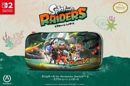 すりみ連合とウズシオ諸島の冒険へ！『スプラトゥーン レイダース』デザインのスイッチ2用スリムケースが予約開始