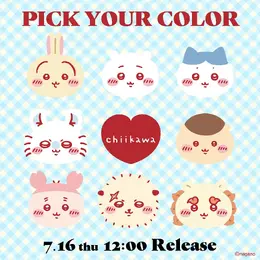 「ちいかわ」自分好みのカラー×キャラクターでオリジナルアイテム作成！新商品のフラットトートバッグとTシャツが7月16日発売