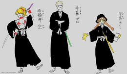 可愛いギャル死神も…!スマホ向け新作『BLEACH Mirrors High』久保帯人先生描き下ろしの新人隊士3名がお披露目