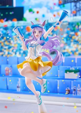「かっとばせー！ですわ！？」『ウマ娘』全力応援する「メジロマックイーン」フィギュアが予約開始！ユニフォームや帽子、メガホンまでリアルな質感