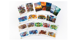 Cygamesの初期タイトル『三国志パズル大戦』がブロマイドに! 歴代タイトルを振り返る企画「サイゲームス メモリーズ」との連動企画、全20種がコンビニで発売中