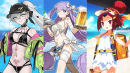『FGO』水着な「リリス」「キングプロテア」「紅閻魔」、あなたが最も欲しいのは？ 夏の“本命水着サーヴァント”を調査【アンケート】
