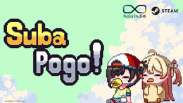 ホロライブ・大空スバルを操って、Pogoで上を目指す!「holo Indie」より『Suba Pogo』がリリース決定ーやりごたえ抜群のポゴアクション