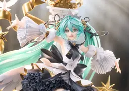髪は過去最高クラスのボリューム！「初音ミクシンフォニー 2025」メインビジュアルが、グッスマ最高峰ラインSCで1/7スケールフィギュア化