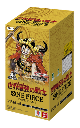 『ワンピース カードゲーム』より「世界最強の戦士」がゲオで抽選販売中!「エルバフ」と「四皇」をテーマにした4周年パック