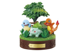 『ポケモン』旅立ちの3匹と共に歩んだ日々が甦る！”はじまりの冒険”テーマのフィギュアに、カントー地方など全3種