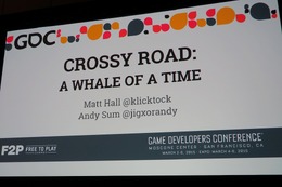 【GDC 2015】2人で作って10億円を稼いだ『クロッシーロード』のサクセスストーリー