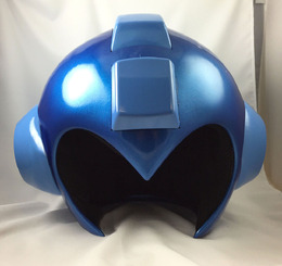 被れる「ロックマン ヘルメットレプリカ」の新たな写真公開、細部の仕様も明らかに