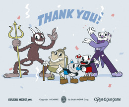 ハイクオリティー横スクACT『Cuphead』売上本数100万本突破、記念イラストも【UPDATE】