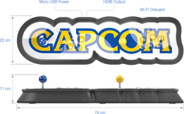 ジョイスティック型ゲーム機「Capcom Home Arcade」海外向けに発表！アーケード16タイトルを収録