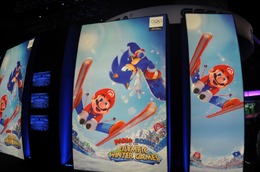 【E3 2009】今度は冬季競技でマリオとソニックが共演『マリオ&ソニック AT バンクーバーオリンピック』プレイレポート