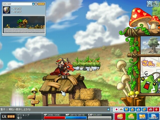 Copyright (c) NEXON Corporation and NEXON Japan Co.,Ltd.　All rights reserved. Copyright (c) Wizet Corporation. All rights reserved.