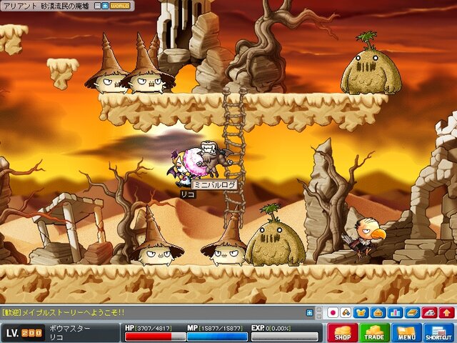 Copyright (c) NEXON Corporation and NEXON Japan Co.,Ltd.　All rights reserved. Copyright (c) Wizet Corporation. All rights reserved.
