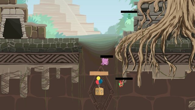 ゆるふわな動物が戦うアクション『Ultimate Chicken Horse』プレイヤーの手でステージをハチャメチャに改変し、ライバルを蹴落とせ！【プレイレポ】