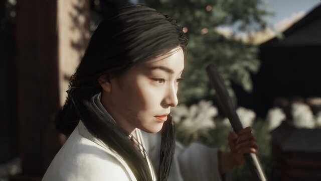 『Ghost of Tsushima』の乱世に咲く一輪の花「巫女さん」に注目してみた（モブだけど）