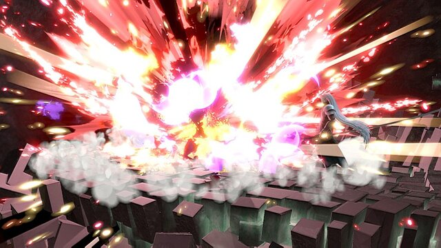 『スマブラSP』セフィロスを吸い込んだカービィは“かわイケメン”!? 3段階のフレアを使いこなし、後ろ髪もなびく！ 丸いのに鋭角的な姿を激写