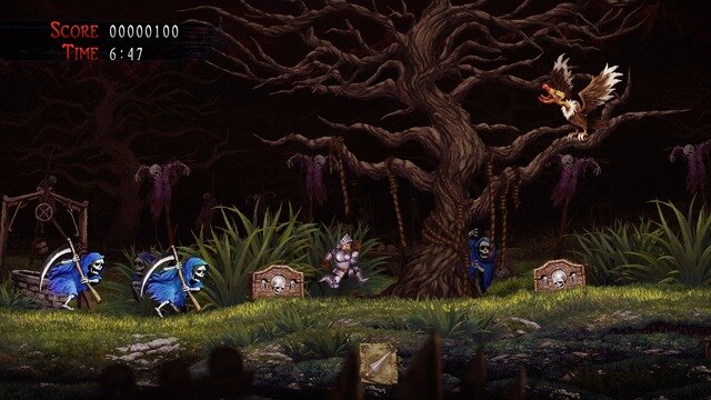『帰ってきた 魔界村』2ndトレイラー公開！ シリーズ恒例の“2周目”が騎士を待ち受ける…