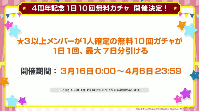 『ガルパ』4周年当日より“新ギミックノーツ”追加！新たなイベント形式やドリフェス情報も飛び出した「4周年直前生放送」ひとまとめ