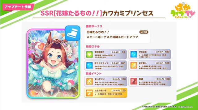 『ウマ娘』SSRサポートカードが3枚新登場―ガチャに「カワカミプリンセス」「ヒシアケボノ」＆ストーリーイベント報酬に「メジロドーベル」が！