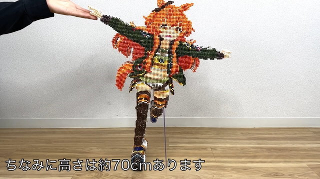愛あふれる『ウマ娘』ファンメイドまとめ！綿棒4,000本で作った「マヤノ」、初代マリカー風動画、「マックイーン」切り絵など