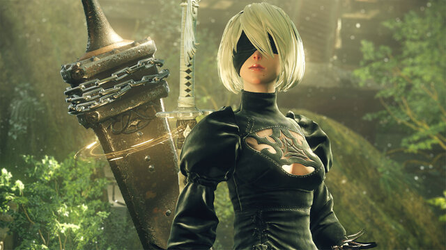 風間雷太氏が『NieR:Automata』2Bのイラストを投稿！ヨコオ氏も「素晴らしい…感謝です！」と絶賛