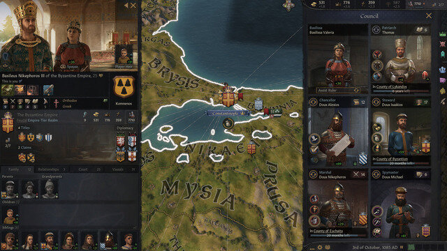 『Crusader Kings III』