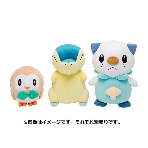 『ポケモンレジェンズ アルセウス』御三家の”等身大ぬいぐるみ”が登場！相棒たちの、どっしりとした”存在感”に癒される