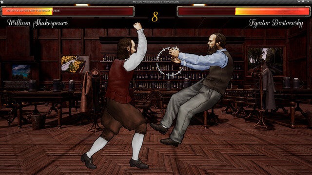 芥川龍之介やラブクラフトが殴る蹴る！文豪格ゲー『Write 'n' Fight』8月23日配信―40%オフローンチセールも