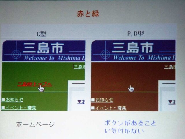 【MSM2009】ソフトウェア開発におけるカラーユニバーサルデザインの重要性
