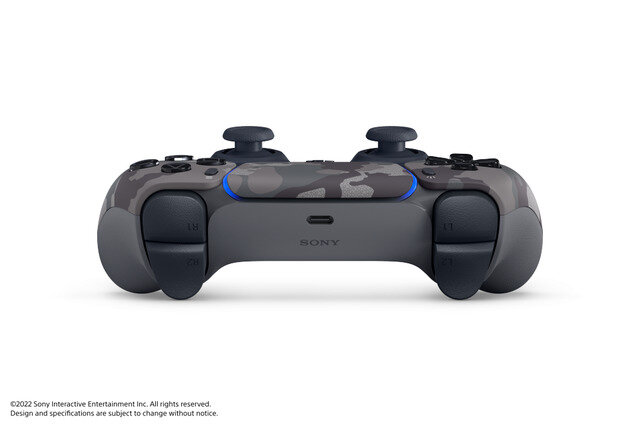 PS5コントローラー、カバー、ヘッドセットに新色登場！「グレーカモフラージュ」発売決定