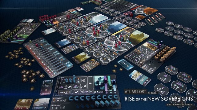 新作ボドゲ『アトラスロスト』がクラウドファンディングを実施―崩壊した世界で文明再興を目指せ！